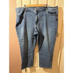 JUST USA Abigail High Rise Skinny Flare Jeans Womens Plus Size 24